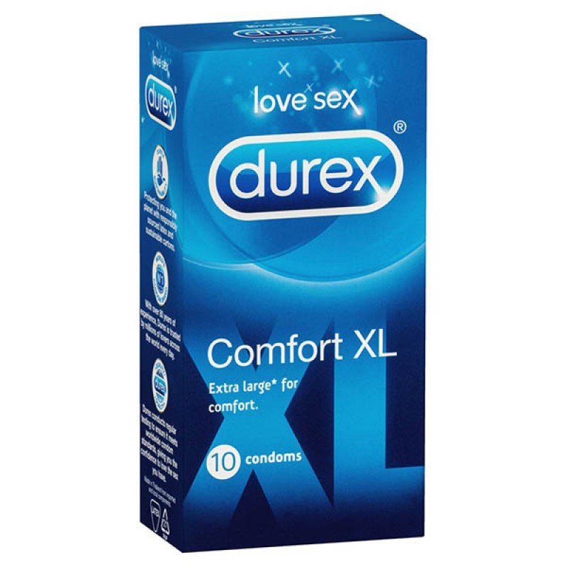 Durex Comfort XL - 10 Pack